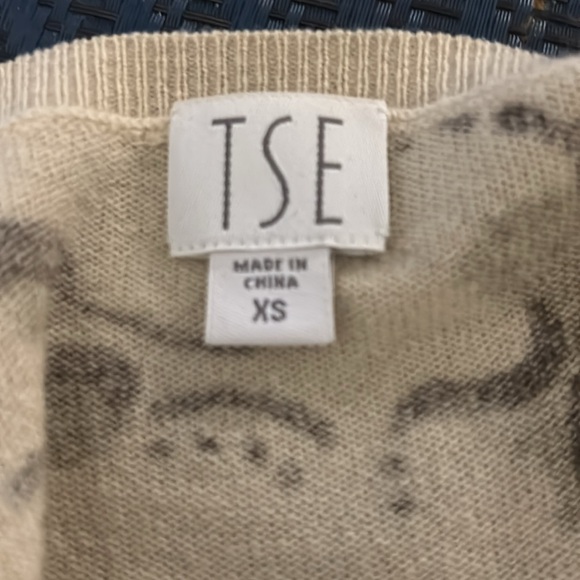 TSE cashmere cardigan/shell set - Picture 3 of 4